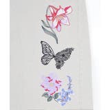 花蝶刺繍デニムロングスカート | ScoLar | 詳細画像13 