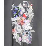花コラージュ柄シルケット天竺チュニック | ScoLar | 詳細画像10 