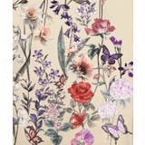 花柄シフォン×花柄生地 3D風パンツ | ScoLar | 詳細画像7 