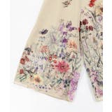 花柄シフォン×花柄生地 3D風パンツ | ScoLar | 詳細画像12 