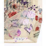 花柄シフォン×花柄生地 3D風パンツ | ScoLar | 詳細画像14 