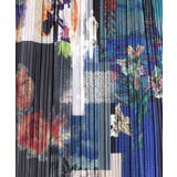 楽器×花コラージュ柄 ボドレー素材ワイドパンツ | ScoLar | 詳細画像13