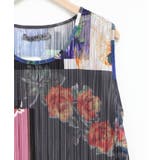 楽器×花コラージュ柄 ボドレー素材タンクトップ | ScoLar | 詳細画像8