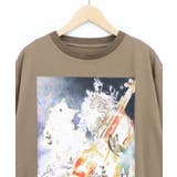 ネコと音楽のお茶会 箔プリント入りTシャツ | ScoLar | 詳細画像12
