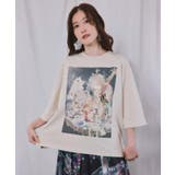 ネコと音楽のお茶会 箔プリント入りTシャツ | ScoLar | 詳細画像2