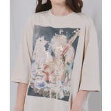 ネコと音楽のお茶会 箔プリント入りTシャツ | ScoLar | 詳細画像5