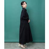 スカーフ柄巻きスカート付き 3wayシャツワンピ | ScoLar | 詳細画像10