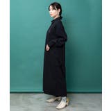 スカーフ柄巻きスカート付き 3wayシャツワンピ | ScoLar | 詳細画像8