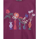 花瓶の花刺繍 袖レース付きプルオーバー | ScoLar | 詳細画像9