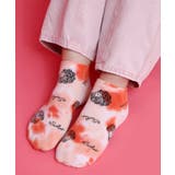 オレンジ | スカラータイダイ柄ソックス | ScoLar