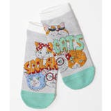 スカラーキャッツ柄ソックス | ScoLar | 詳細画像3 