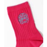 スカラー刺繍リブソックス | ScoLar | 詳細画像6 