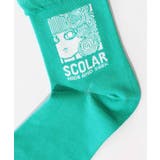 メロウフリルスカラー柄ソックス | ScoLar | 詳細画像15 