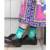 メロウフリルスカラー柄ソックス | ScoLar | 詳細画像5 