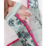 スカラー花柄切替テグスソックス | ScoLar | 詳細画像5 
