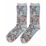 グレー | 宇宙柄とスカラー柄ソックス | ScoLar