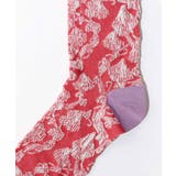 スカラーフロートきのこ柄ソックス | ScoLar | 詳細画像7 