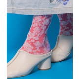 スカラーフロートきのこ柄ソックス | ScoLar | 詳細画像1 