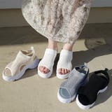 メッシュデザイン厚底スポーツサンダル カジュアル 外反母趾 | Scramble | 詳細画像14