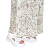 ホワイト | メッシュデザイン厚底スポーツサンダル カジュアル 外反母趾 | Scramble