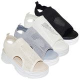 メッシュデザイン厚底スポーツサンダル カジュアル 外反母趾 | Scramble | 詳細画像9