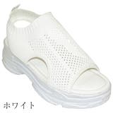 メッシュデザイン厚底スポーツサンダル カジュアル 外反母趾 | Scramble | 詳細画像3