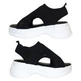 メッシュデザイン厚底スポーツサンダル カジュアル 外反母趾 | Scramble | 詳細画像6