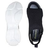 メッシュデザイン厚底スポーツサンダル カジュアル 外反母趾 | Scramble | 詳細画像8