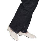 アイボリー | ローファーパンプス ローヒール | Scramble