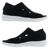 ストレッチ軽量サンダル 外反母趾 ローウエッジ フラット | Scramble | 詳細画像2 