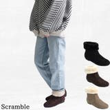 2WAYファーショートブーツ | Scramble | 詳細画像1 