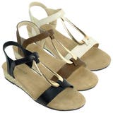 オープンバックルTストラップフラットサンダル | Scramble | 詳細画像8 