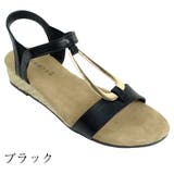 オープンバックルTストラップフラットサンダル | Scramble | 詳細画像2 