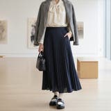 ブラック/ホワイト | 【2026春夏新作】ビット付き厚底ローファーミュール | Scramble