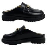 【2026春夏新作】ビット付き厚底ローファーミュール | Scramble | 詳細画像5 