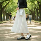 シルバー | 【2026春夏新作】メリージェーン風スニーカーパンプス | Scramble