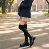 ブラック/G | 【2026春夏新作】ボリュームソール・クロスローファー | Scramble