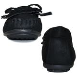 ファーインサイド 小ぶりリボン定番スエードモカシンシ フラット | Scramble | 詳細画像6 