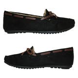 中敷きボアスエードリボンモカシン フラットシューズ ぺたんこ | Scramble | 詳細画像5 