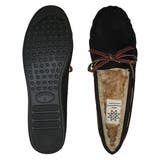 中敷きボアスエードリボンモカシン フラットシューズ ぺたんこ | Scramble | 詳細画像7 