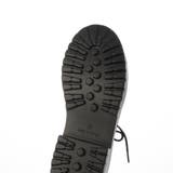 厚底レースアップショートブーツ マニッシュ 韓国ファッション | Scramble | 詳細画像5 