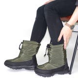 カーキ | 防水スノーブーツ 厚底 ショートブーツ | Scramble