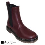 サイドゴア チェルシーブーツ 厚底 ミドルブーツ | Scramble | 詳細画像3 