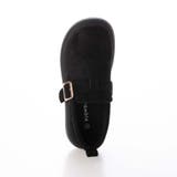 厚底ベルト付きフラットシューズ カジュアル スエード | Scramble | 詳細画像9 