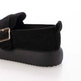 厚底ベルト付きフラットシューズ カジュアル スエード | Scramble | 詳細画像11 