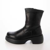 厚底ストレッチショートブーツ | Scramble | 詳細画像5 