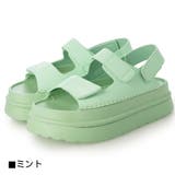 【歩きやすい 痛くない】厚底ベルクロサンダル レディース | Scramble | 詳細画像8 