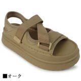 厚底 スポーツサンダル レディース Z型クロスベルト バックストラップ | Scramble | 詳細画像4 