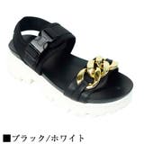 存在感抜群！ゴールドチェーン × ボリューム厚底 スポーツサンダル | Scramble | 詳細画像4 