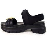 存在感抜群！ゴールドチェーン × ボリューム厚底 スポーツサンダル | Scramble | 詳細画像6 